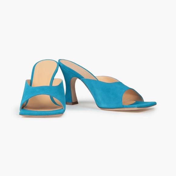 A.W.A.K.E. MODE Marion suede mules Size -8 - Picture 1 of 5